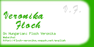 veronika floch business card